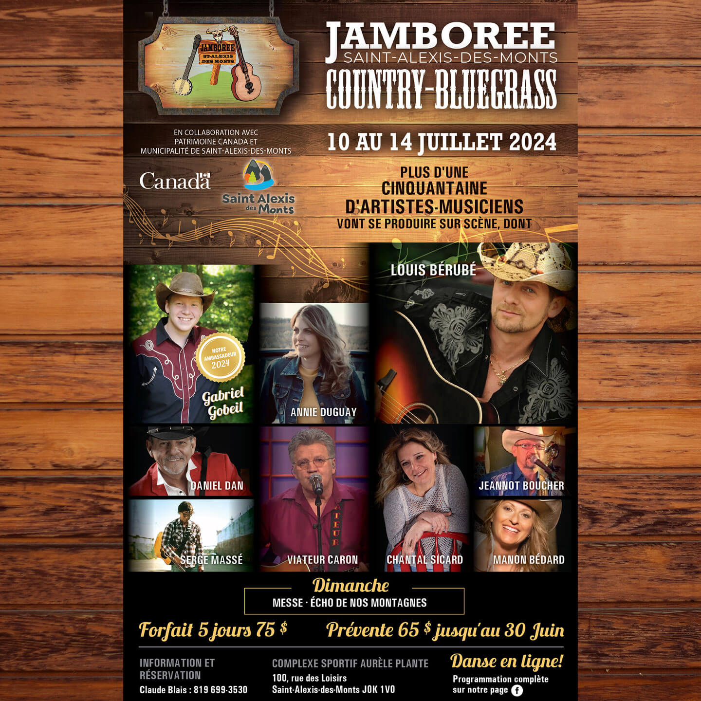 Festival Jamboree Country Bluegrass Tourisme Maskinongé