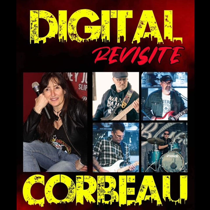 Digital revisite Corbeau (et Marjo)