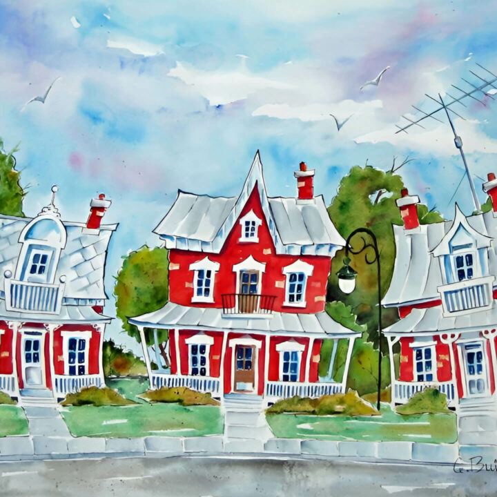 Symposium des Maisons rouges d’Yamachiche Maisons rouges - André Buist