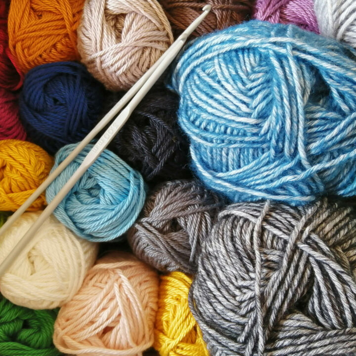 Laine à tricoter
