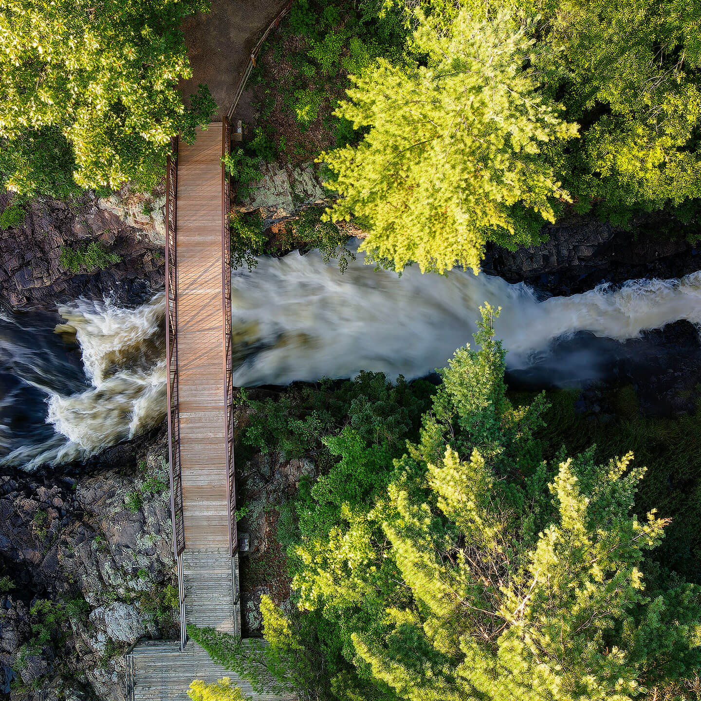 Chutes de Sainte-Ursule (crédit : Alain Garceau)