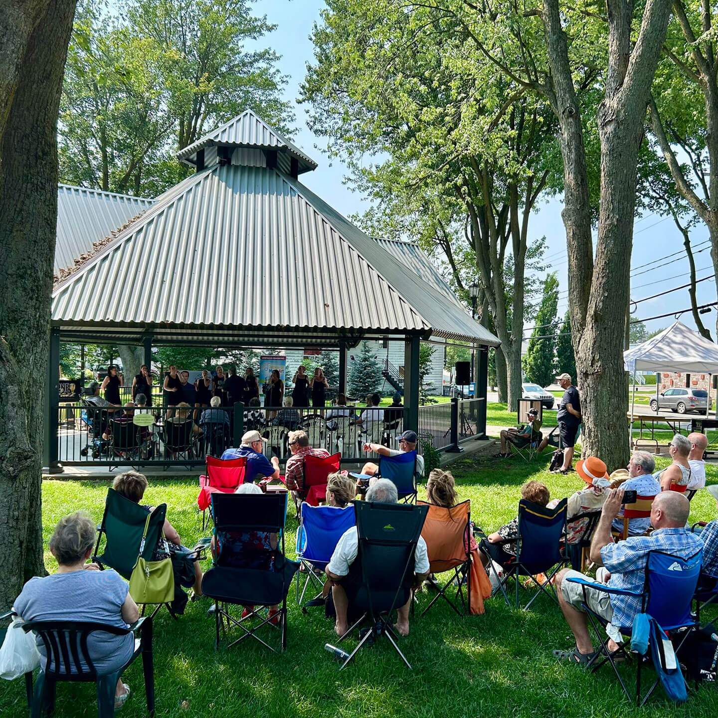 Découvertes MusicART, parc du Tricentenaire, Louiseville