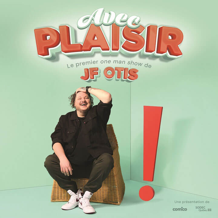 JF Otis, humoriste