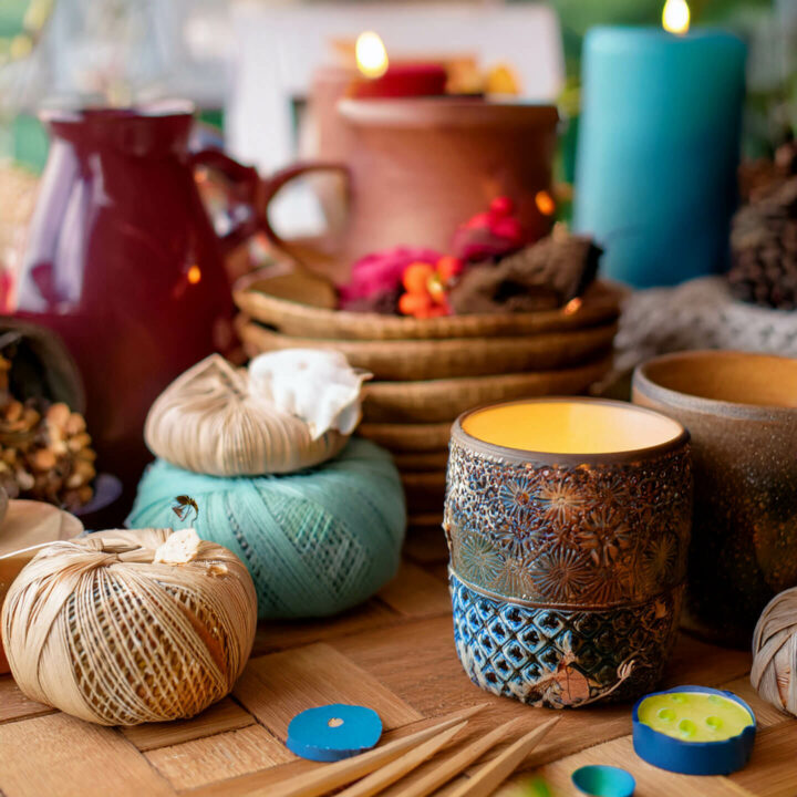 Salon des artisans de Saint-Alexis-des-Monts Artisanat (image générée par Adobe Firefly)
