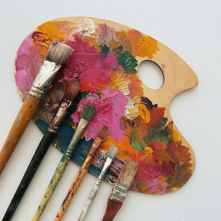 Vernissage : À la découverte de soi Pinceaux