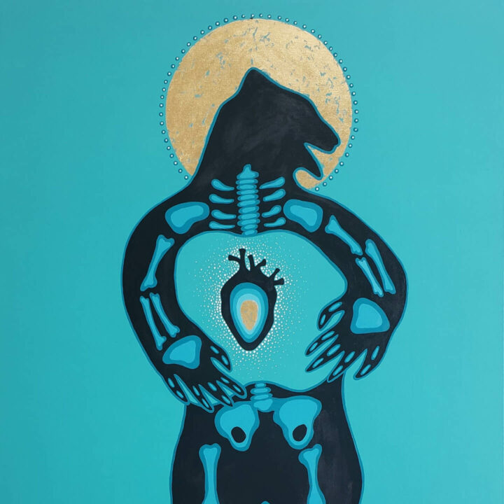 Exposition de l’artiste Eruoma Awashish Eruoma Awashish, Micta otehi, 2021