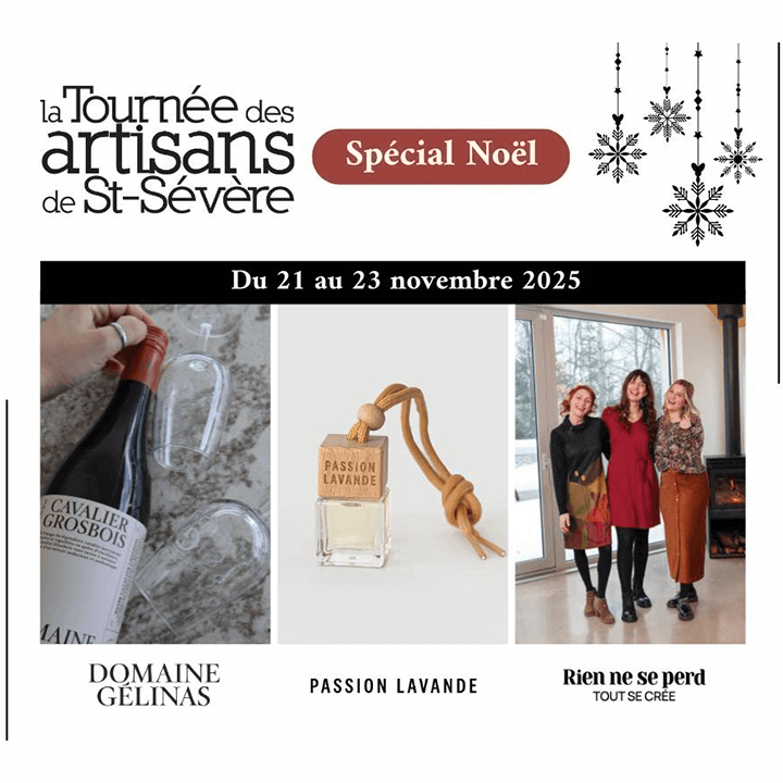 Tournée des artisans de St-Sévère - Spécial Noël
