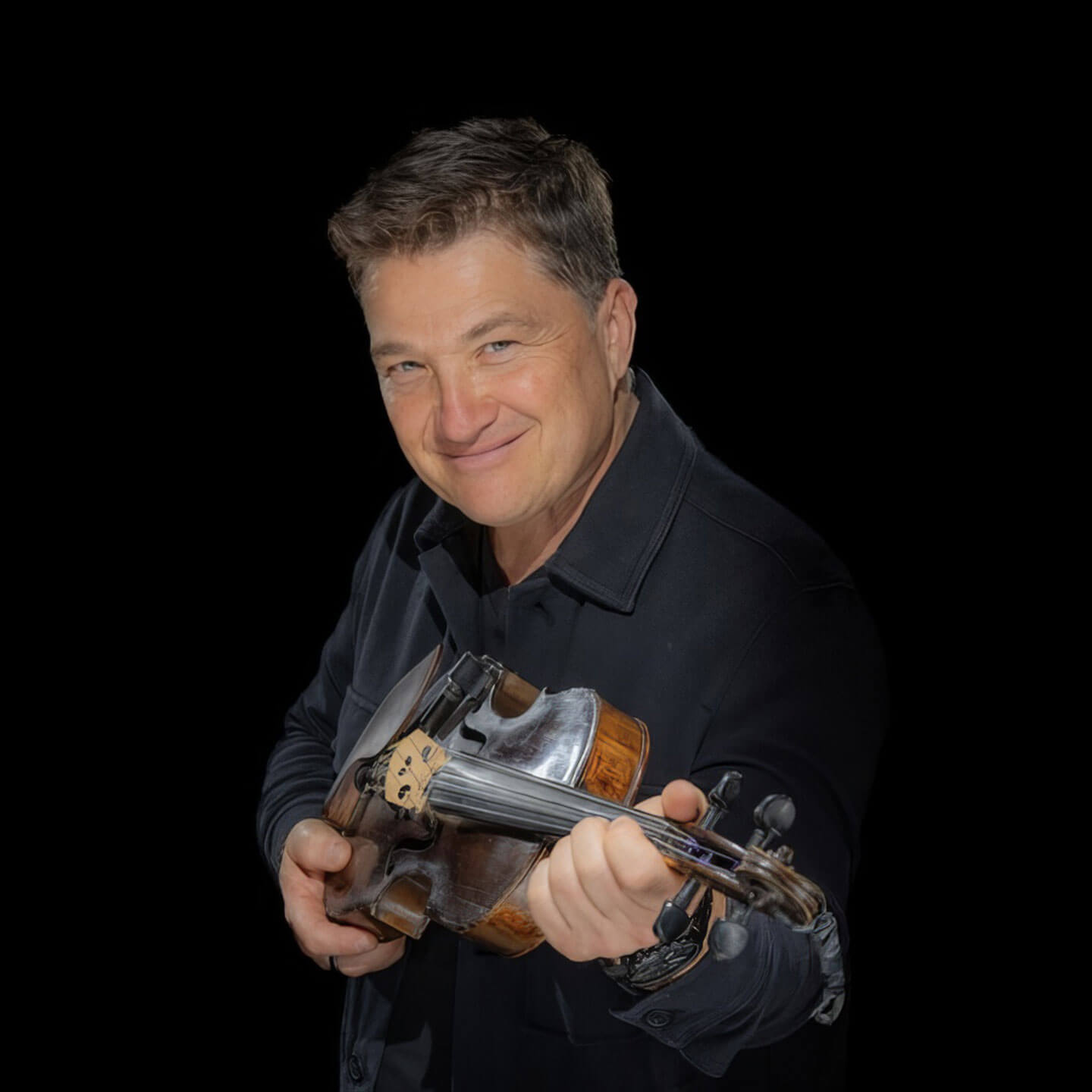 Alain François, auteur-compositeur violoniste