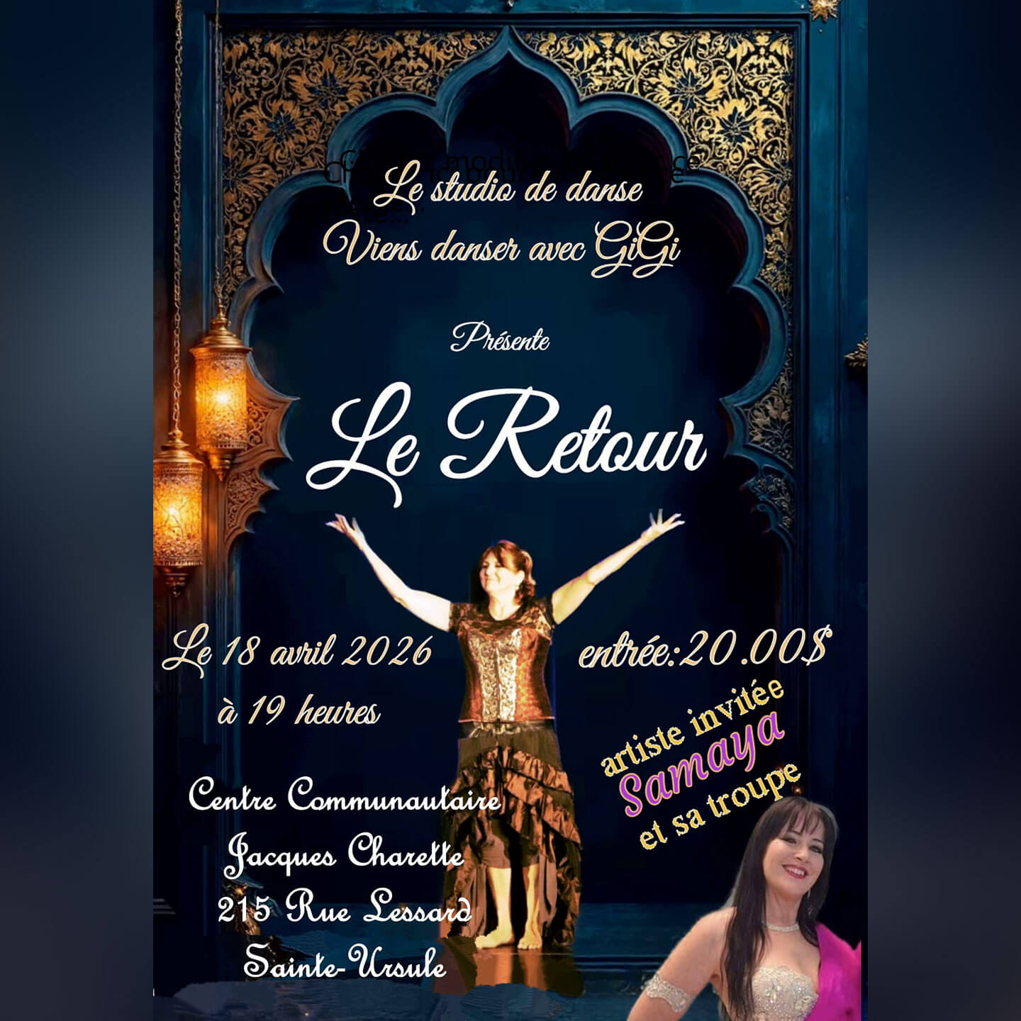 Spectacle de danse Le Retour - Ginette Despins