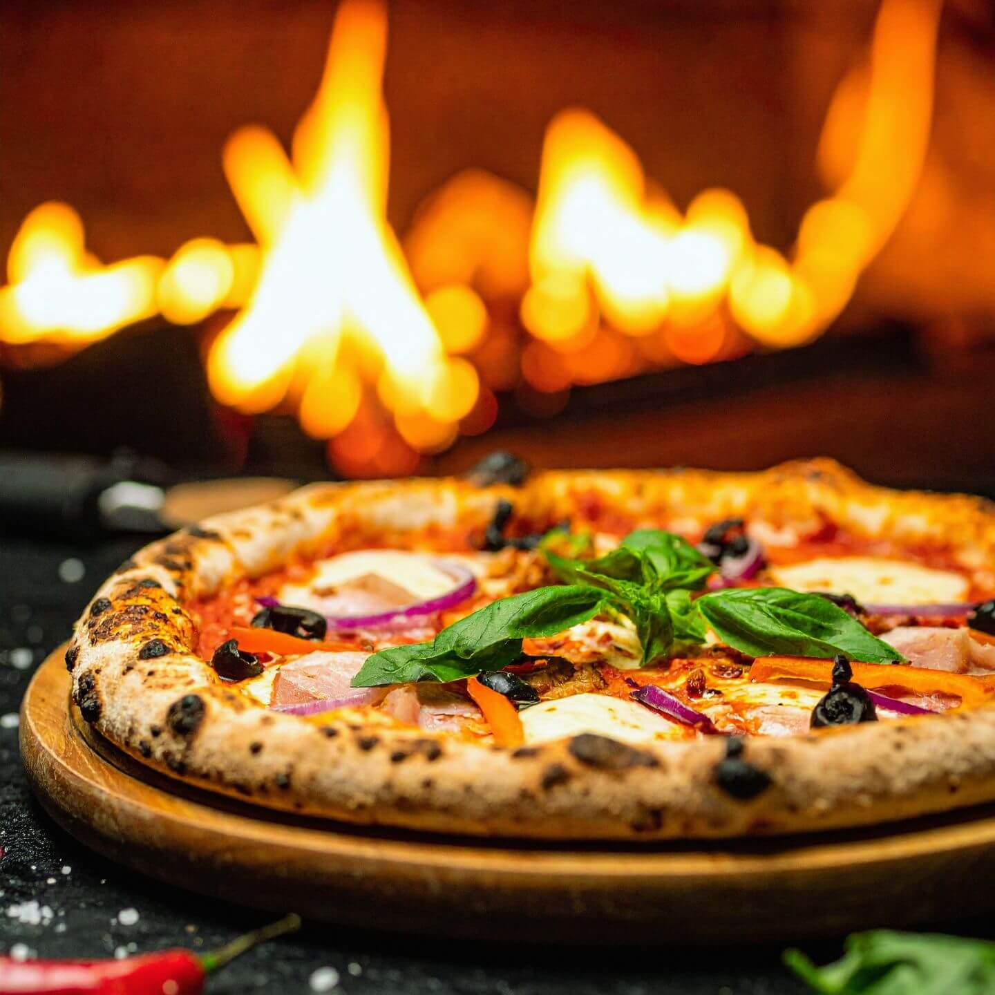Pizza au four